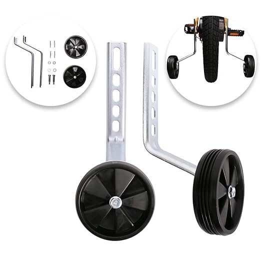 DRBIKE Adjustable Kids Bike Training Wheels for 12