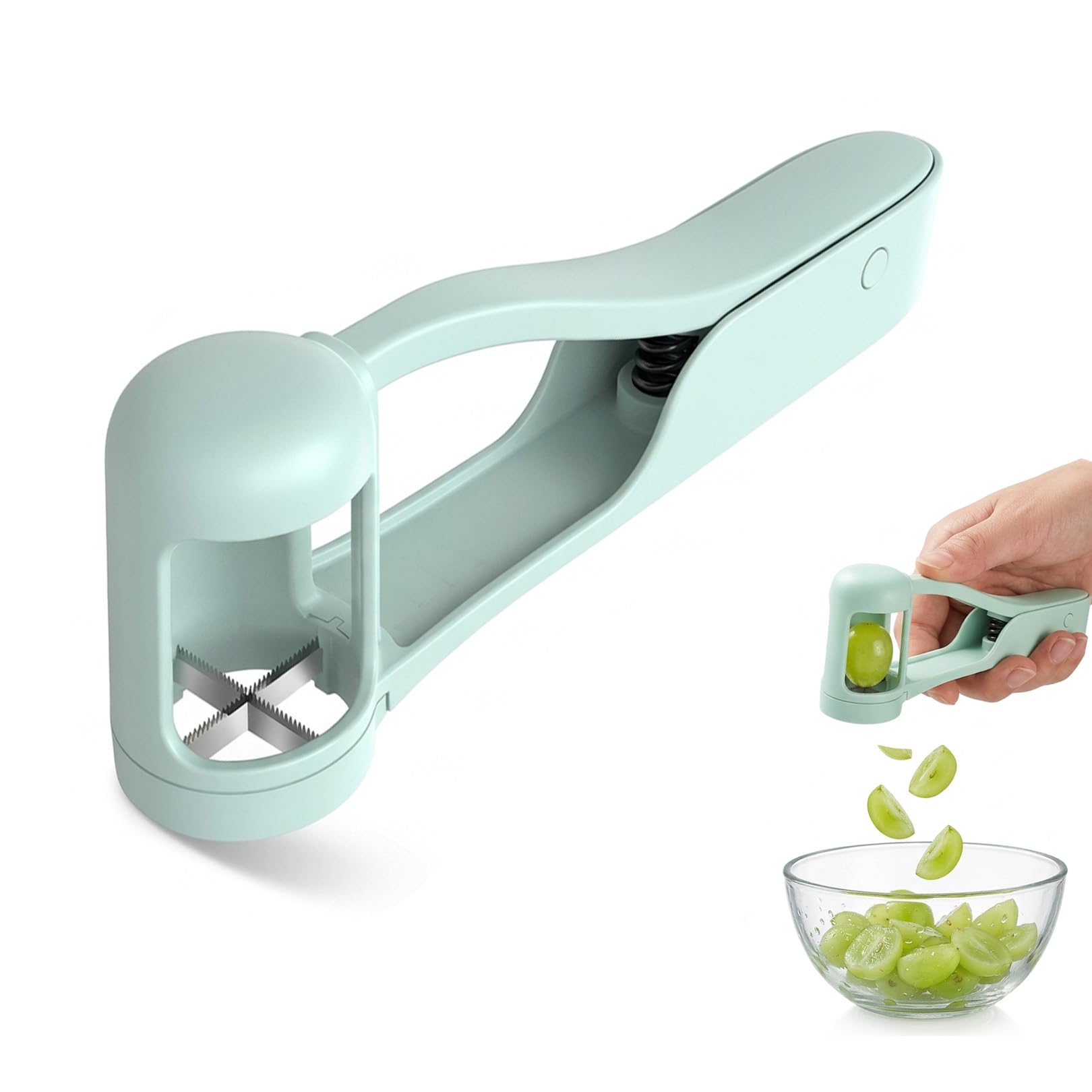 Grape Cutter for Toddlers,Fruit Grape Slicer for Baby,Grape Cutter Tools