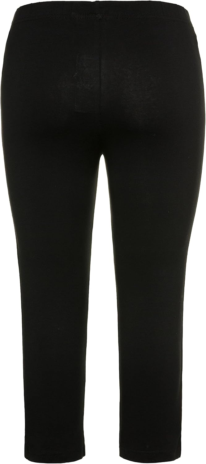 Ulla Popken Womenswear Plus Size Curvy Oversize Stretch & Support Cropped Leggings 574952
