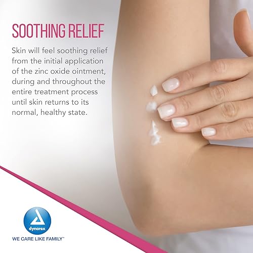 Miniatura 5 de Dynarex Ungüento de óxido de zinc, ungüento protector de barrera cutánea, calma, previene y alivia la erupción del pañal, la piel agrietada y la