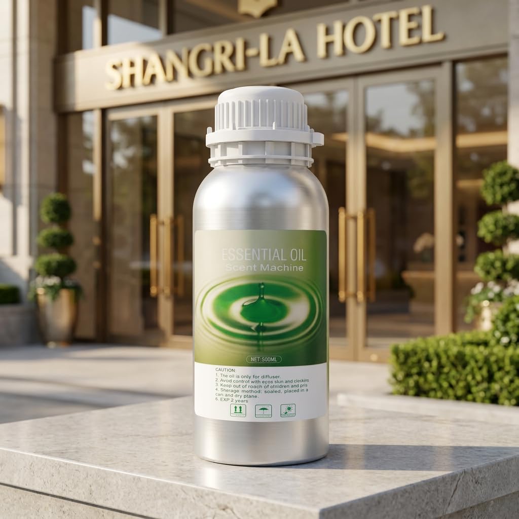 Hotel Collection Diffuser Oil Aroma & Hotel Fragrance Diffuser Oil,Waterless Essential Oil for Diffuser Machines - Luxury Hotel Fragrance Oils-4X500ml（4X16.9FL Oz） (4, Marriott)