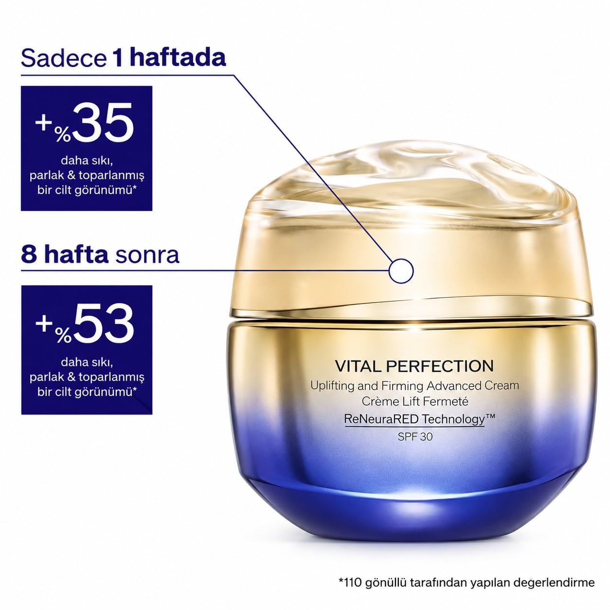 Shiseid Vital Perfection Tagescreme Uplifting & Firming Advanced Lifting SPF 30, 50 ml
