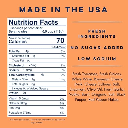 Miniatura 27 de Salsa de pasta Keto Chianti Wine de Yo Mama’s Foods – Pack de (2) – Sin azúcar añadida, baja en carbohidratos, baja en sodio, sin gluten, apta