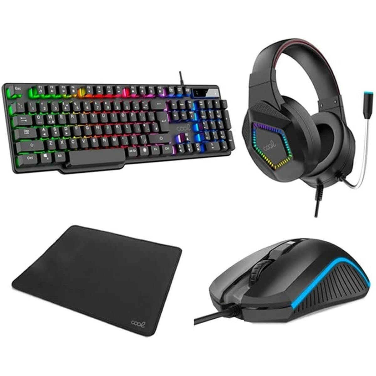 Clavier Gaming USB Espagnol et souris fluide pour optimiser vos actions - 7