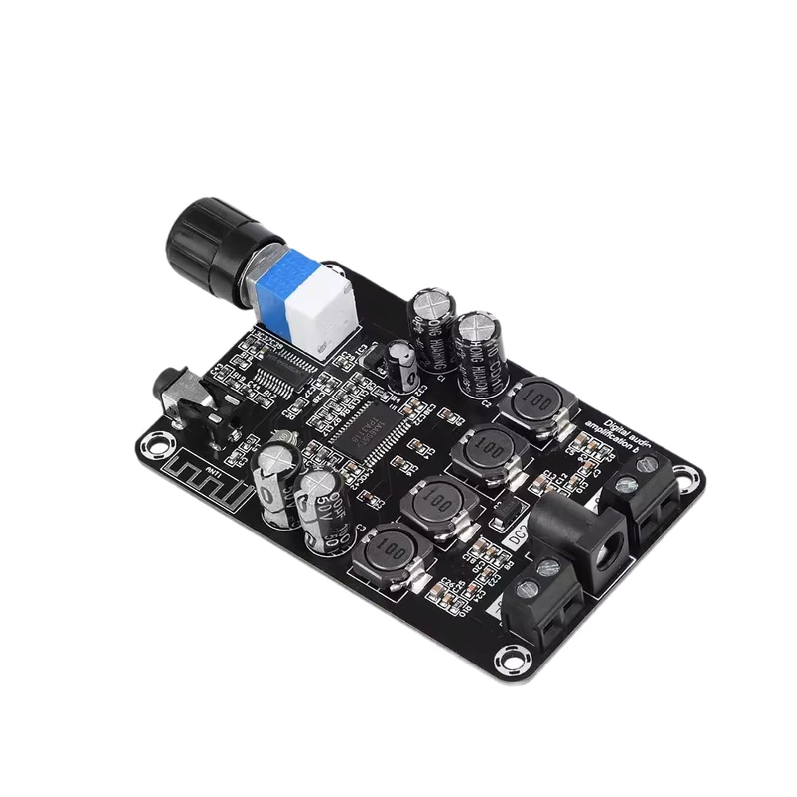 BNF® Audio Amplifier Board Supports 5.0 DC12-24V Double Channel 50W+50W-Electronics-Home Audio-Speakers-Multiroom Speakers