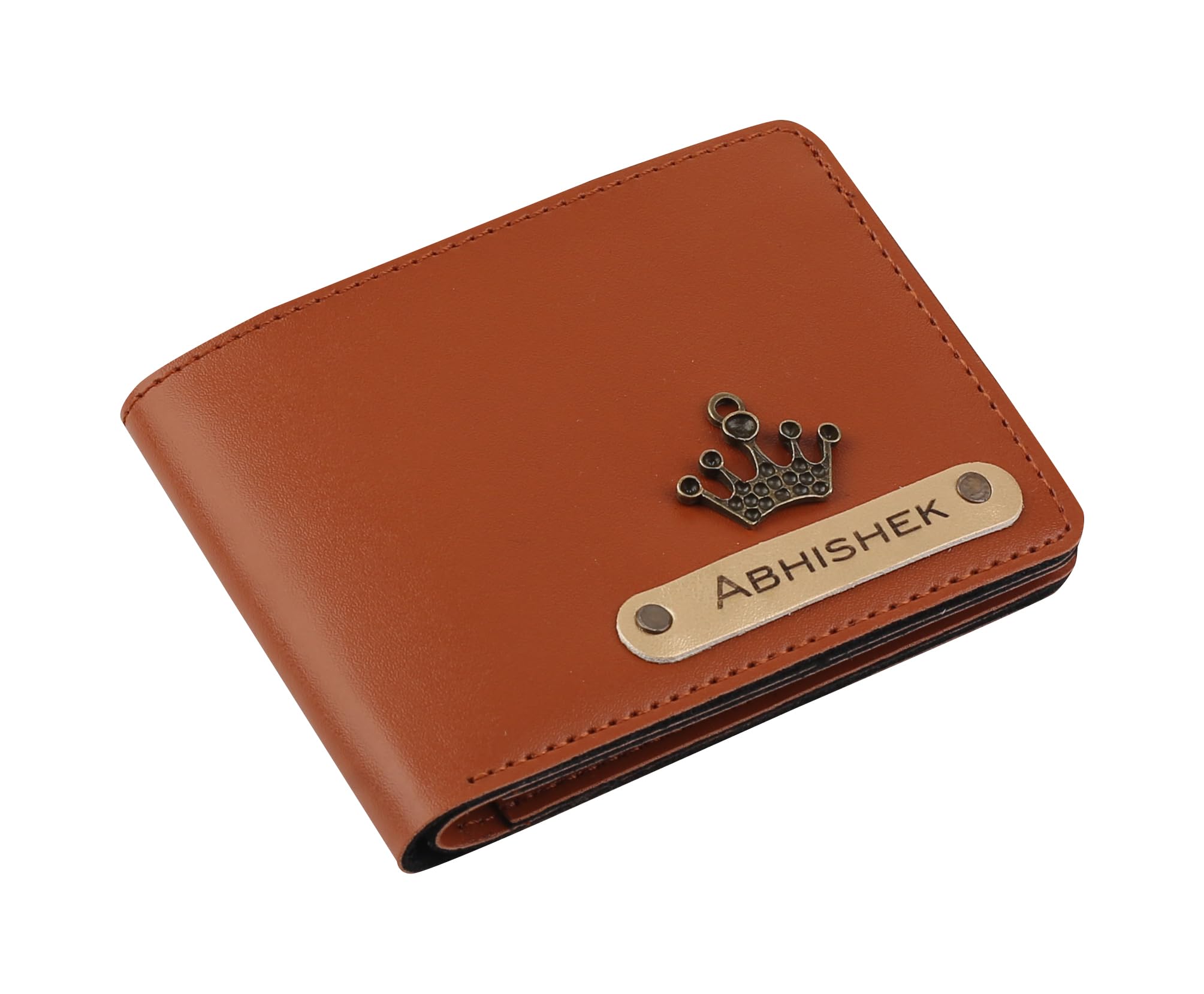 AICA Personalized Name & Charm Leather Mens Wallet (TanBrown)| Customize Combo Corporate Office Gifts for Men Staff Employees Clients Colleagues Friend (B0C5XZPYWM) Amazon Price History, Amazon Price Tracker