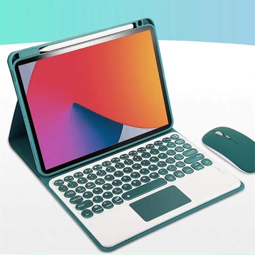 Amazon Co Jp マウス付きipad Pro 11 21キーボードケース バックライト タッチパッド搭載 分離式 カラーキーボード カバー アイパッド プロ 11 インチ第3世代 21 第2世代 第1世代 18 可愛いの丸いキーキャップ 着脱式 Bluetooth キーボード ペンシルホルダー
