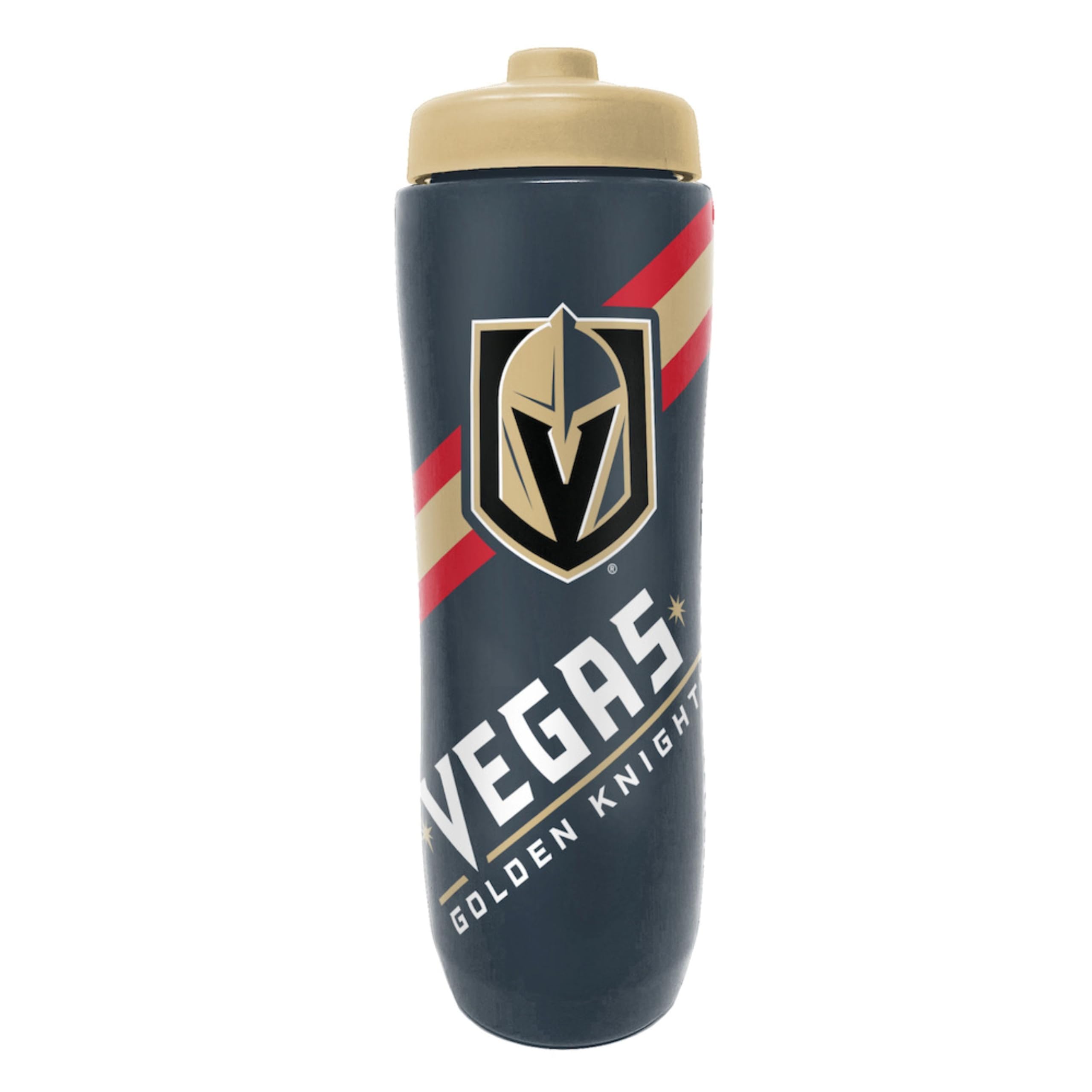 Party Animal NHL Hockey Squeeze Bottle, 32 oz, Las Vegas Golden Knights