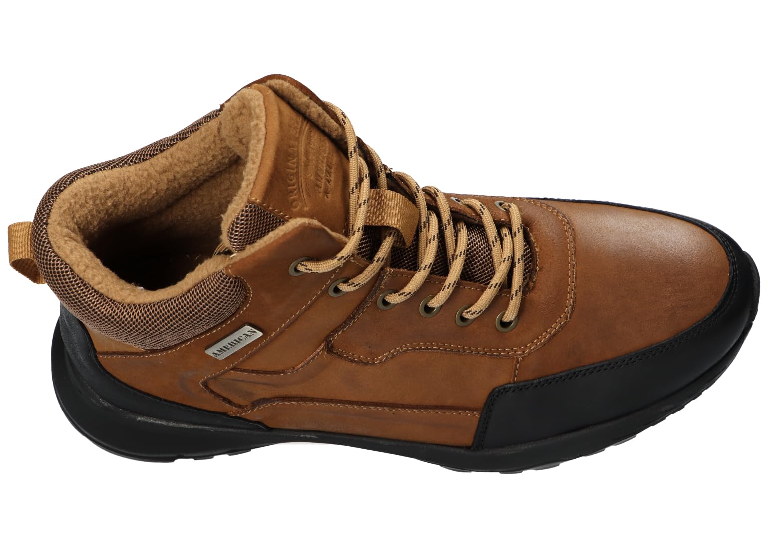 CY164 TRAPERY TREKKINGI BUTY ZIMOWE SKÓRZANE MĘSKIE BR 42