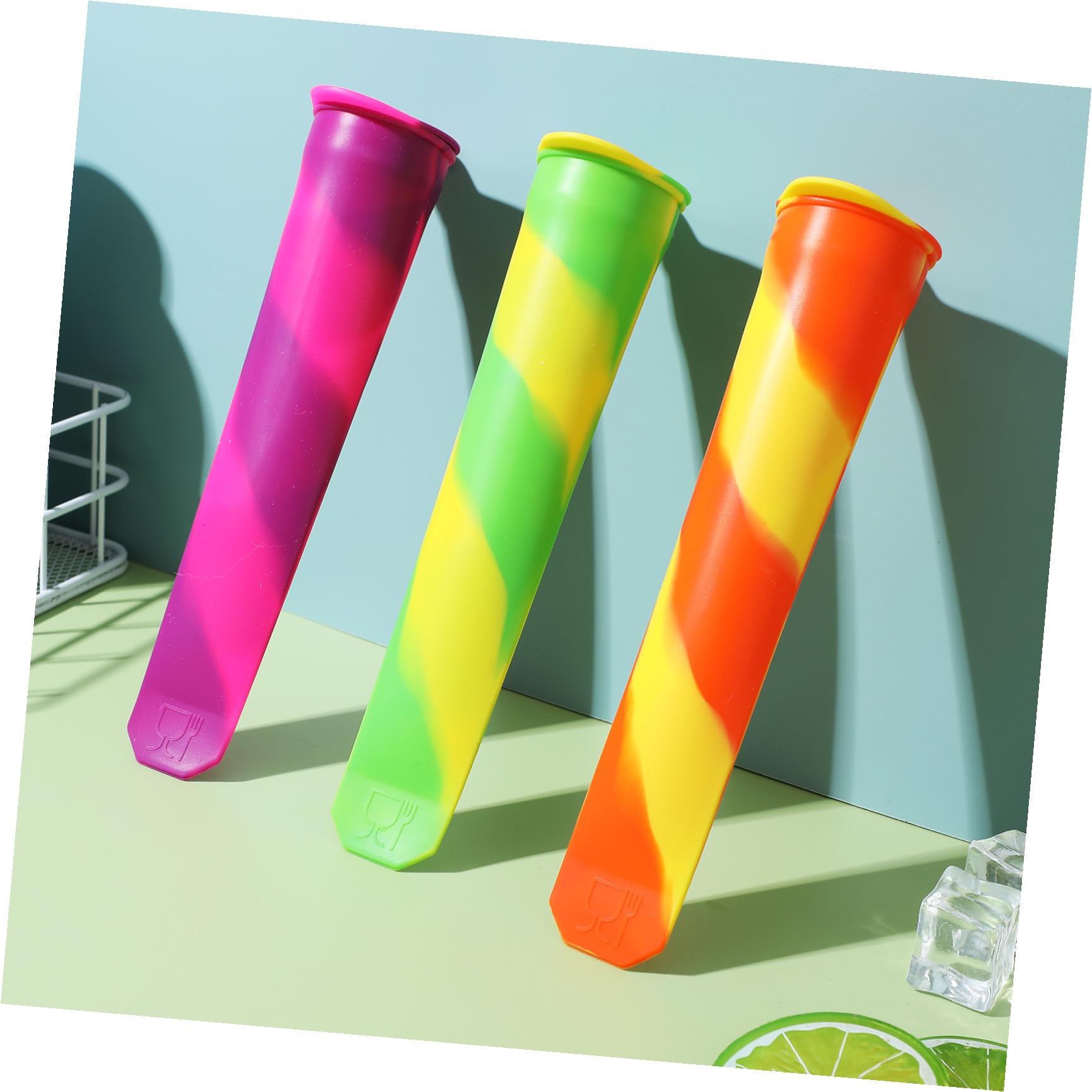 Moule à Glace Design Monobloc en Silicone 12 Pièces