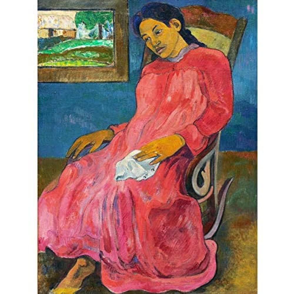 Paul Gauguin Faaturuma Melancholic Unframed Wall Art Print Poster Home Decor Premium