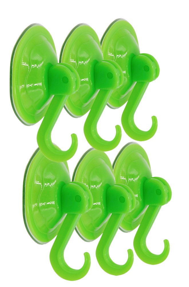 Buy GLRSBUTY Suction Cup Hook Plastic Colorful Locking Hooks Strong