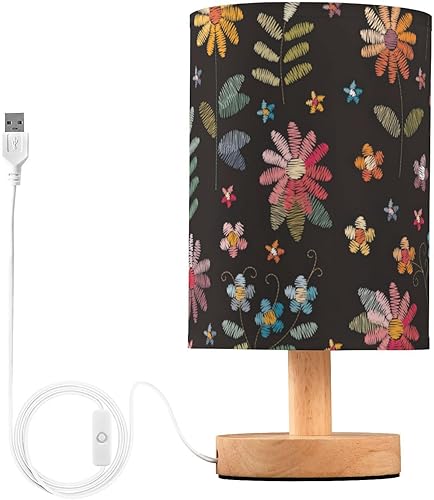 Miniatura 2 de Table Lamps Night Stand Lamp Unique Beautiful Colorful Flowers Night Lights for Adults Side Table