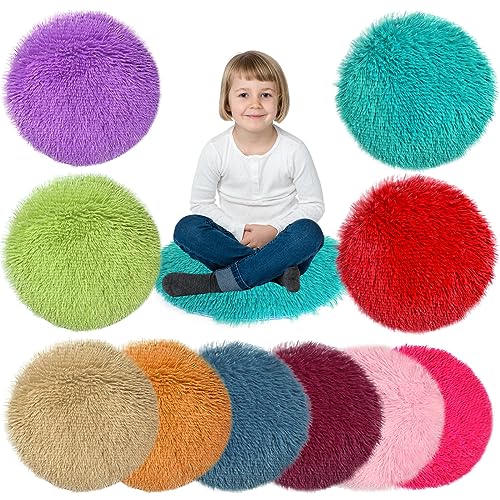 10 Pack Kids Crazy Carpet Circle Seats 16 Inch...