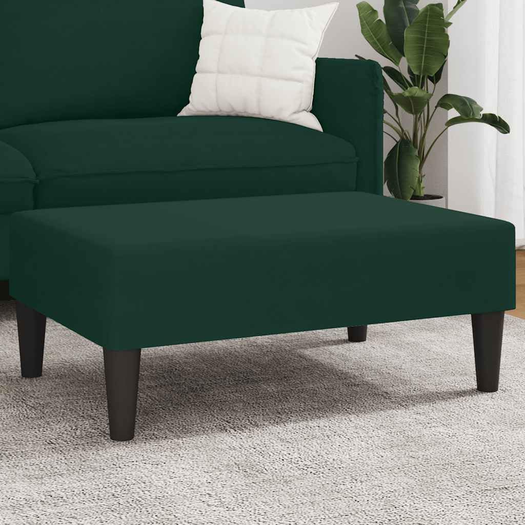 Pouf et ottoman en velours rembourré gain de place pour votre maison