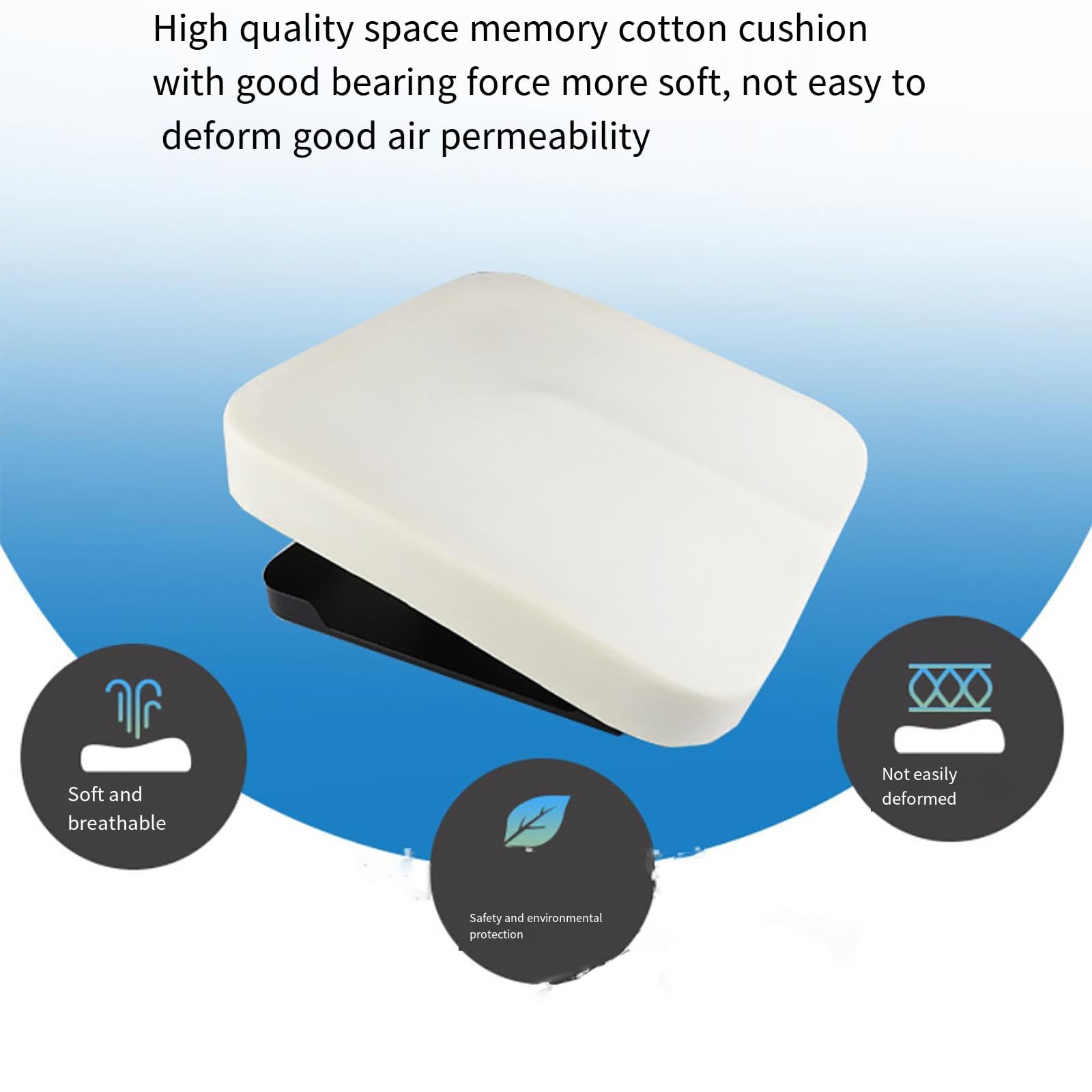 Cuscino di sollevamento elettrico, supporto regolabile per anziani, in memory foam con copertura impermeabile, design leggero e portatile, capacità 2-150 kg
