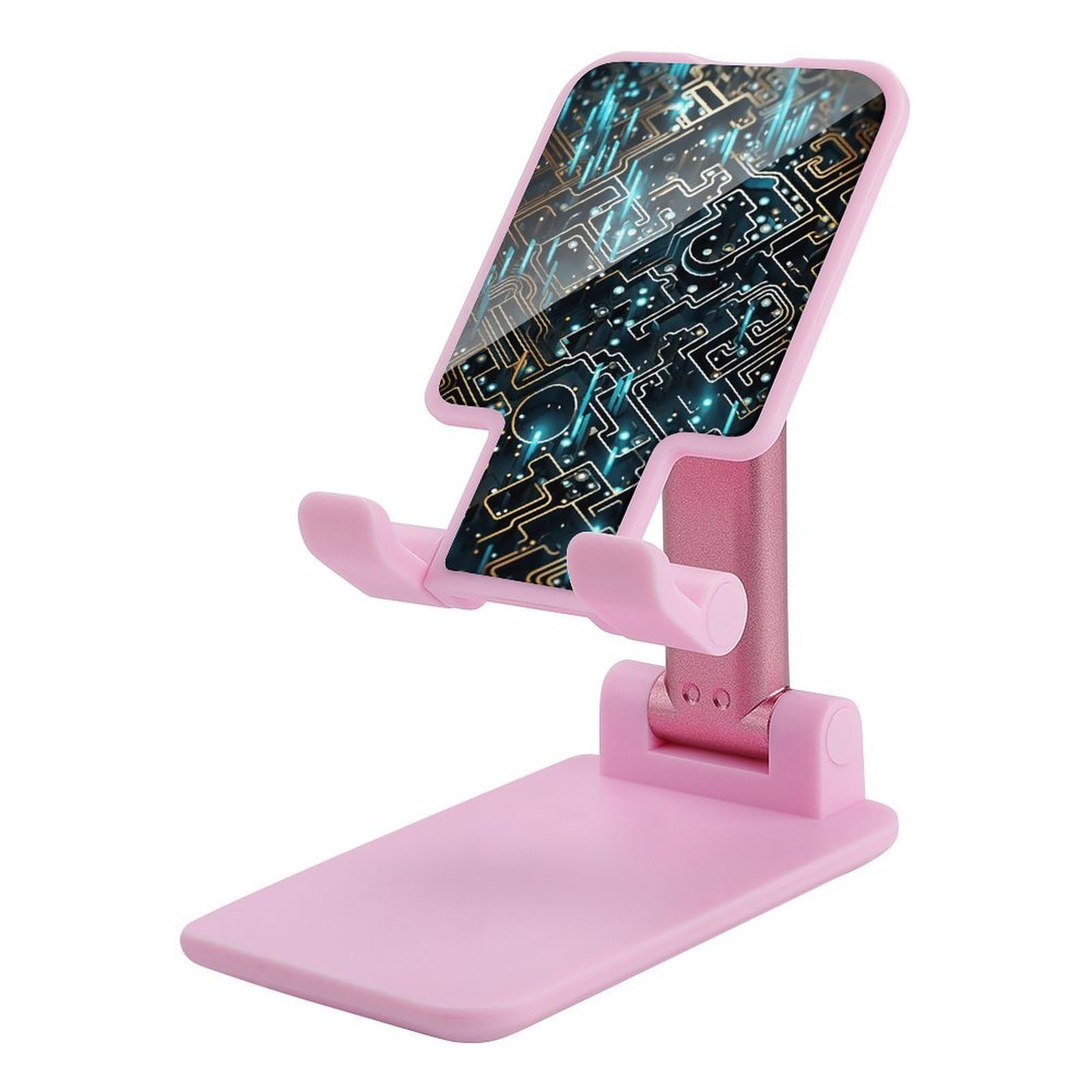 Support téléphone réglable motif codage pour vos visioconférences