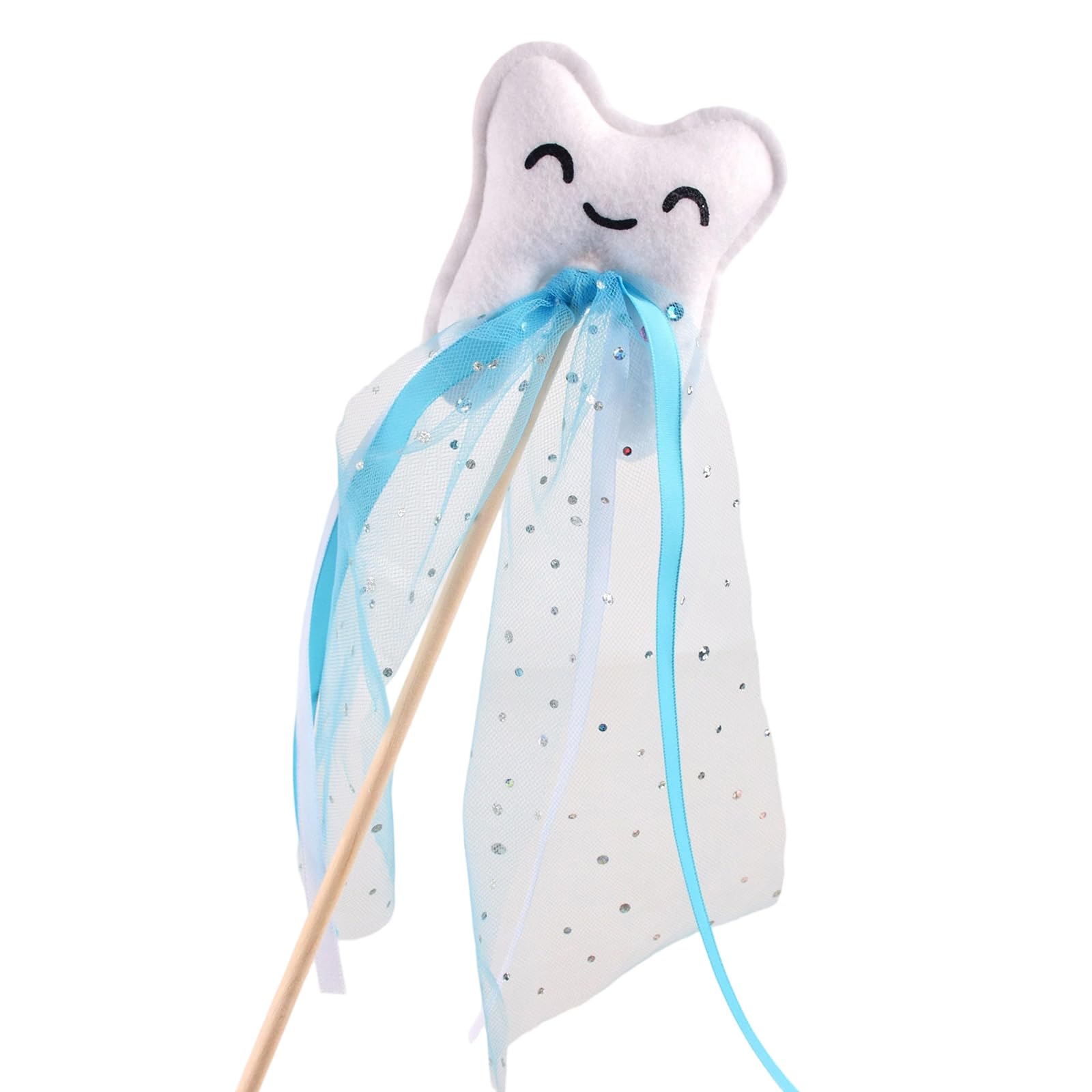 ZWWAAZHF Kids Halloween Tooth Fairy Wand Nonwoven Fabric Costume Play School Event Party Decoration Tool Wand Stage Tool