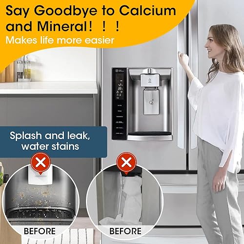 Miniatura 3 de 4P Alfombrilla Magnética para Refrigerador, Bandeja de Goteo de Agua, Protector de Salpicaduras de Cocina, Almohadillas de Seco de Tela Absorbente