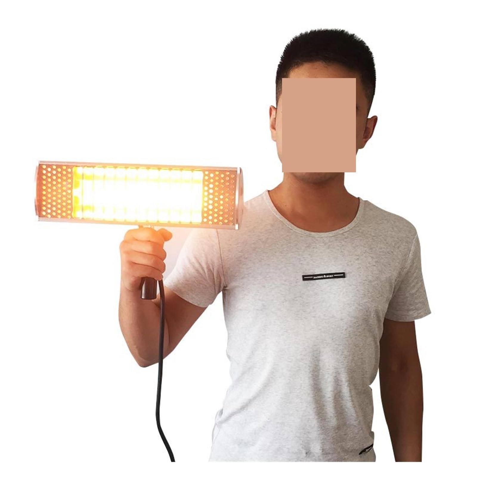 Lampa Utwardzająca, 1000W Samochodowa Lampa Grzewcza Na Podczerwień Do Utwardzania Farby Ręczna Lakieru Suszarka Krótkofalowa Naprawy(B)
