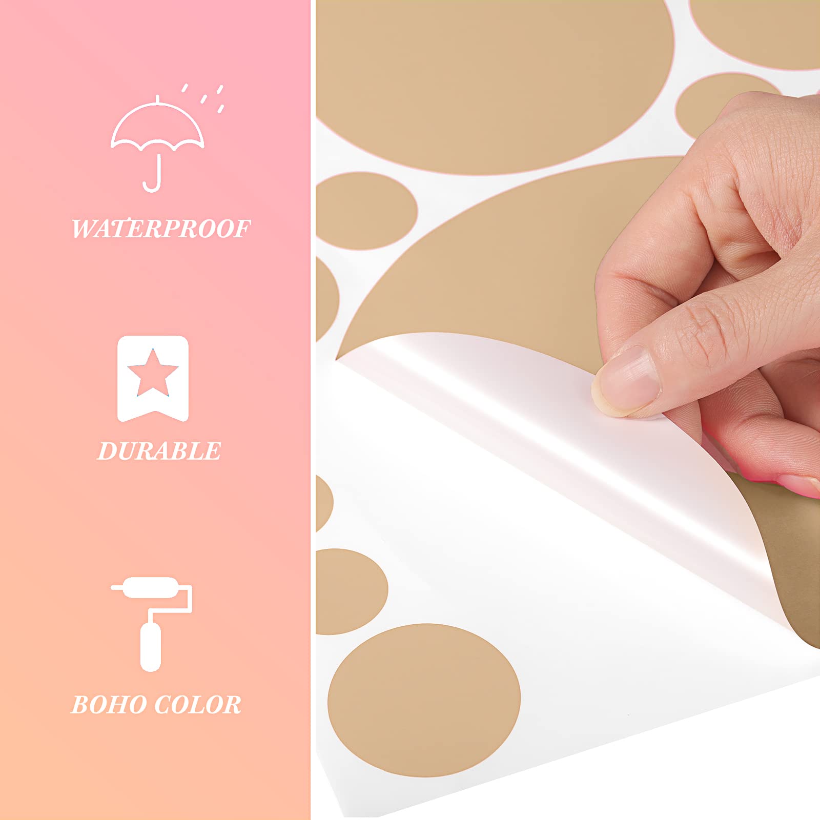 Snapklik.com : Zonon 264 Pcs Polka Dot Wall Decals For Classroom Decor ...