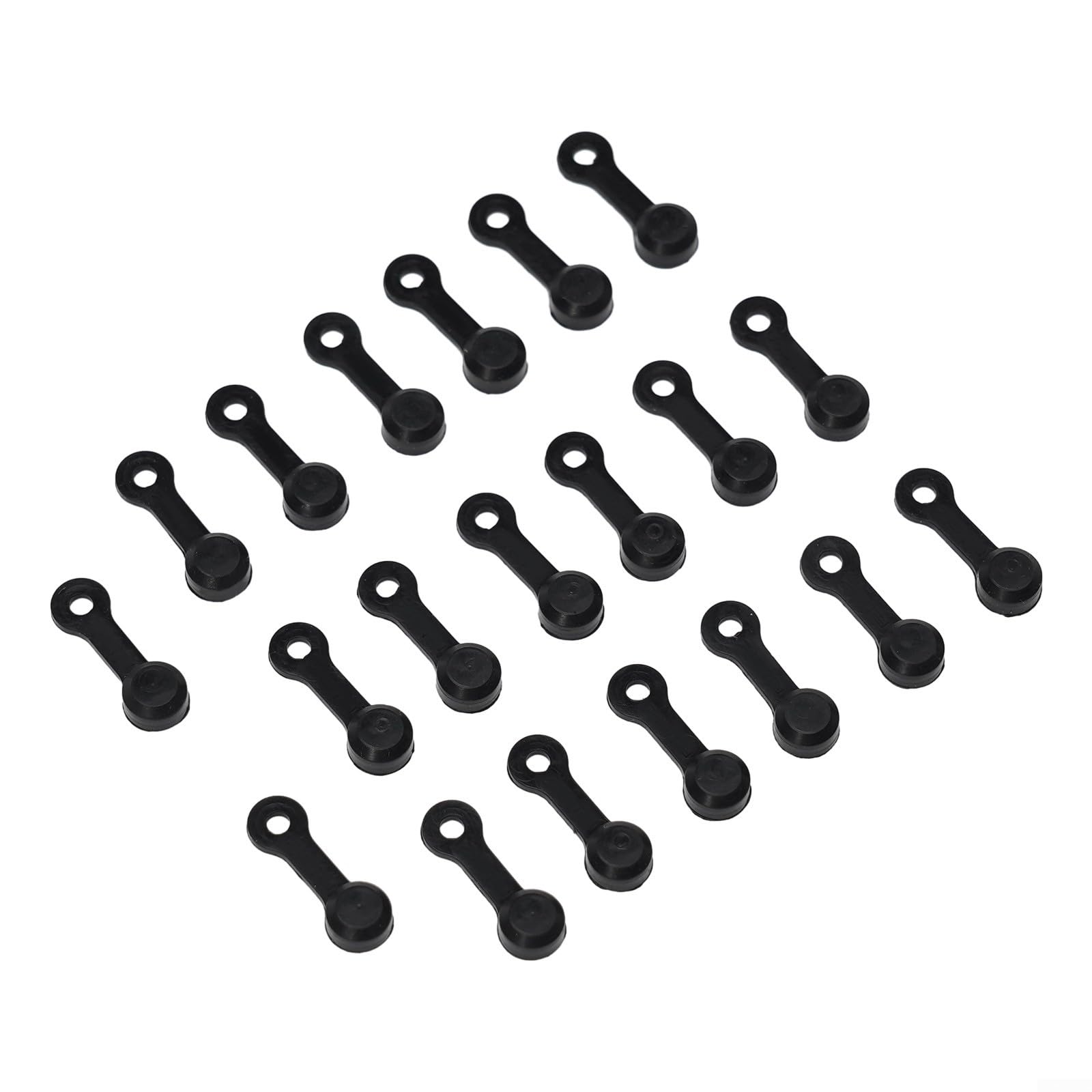 20 tappi a vite in gomma per spurgo delle pinze dei freni idraulici della bicicletta e attività di manutenzione dei fluidi (nero)
