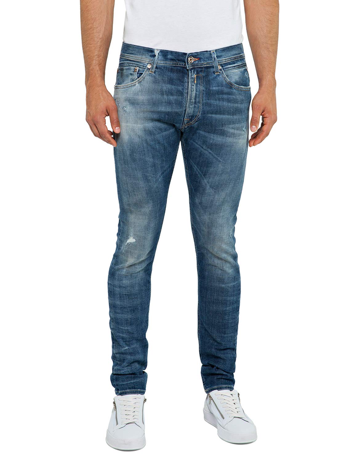 Skinny Fit Jondrill Jeans Aged 