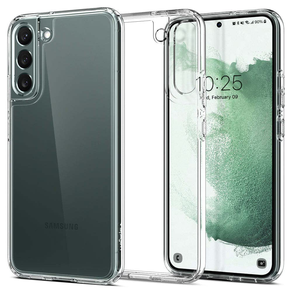 Amazon.co.jp: Spigen Galaxy S22 Plus ケース 全透明 TPU バンパー