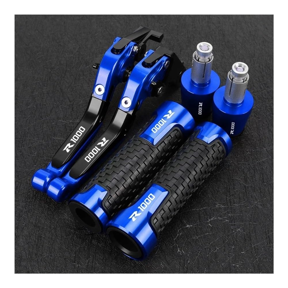 Emqdcaz Color E For Gsxr1000 Gsx R1000 2005-2006 Gsx-R Gsxr 1000 K5 K6 Brake Clutch Levers 7/8'' 22Mm Handlebar Knobs Handle Grips Ends Brake Clutch Reservoir Levers
