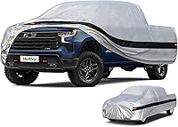Vista 32 de Funda impermeable para camión de 10 capas para todo tipo de clima. Cubierta para camioneta con protección contra la lluvia, la nieve, los rayos UV