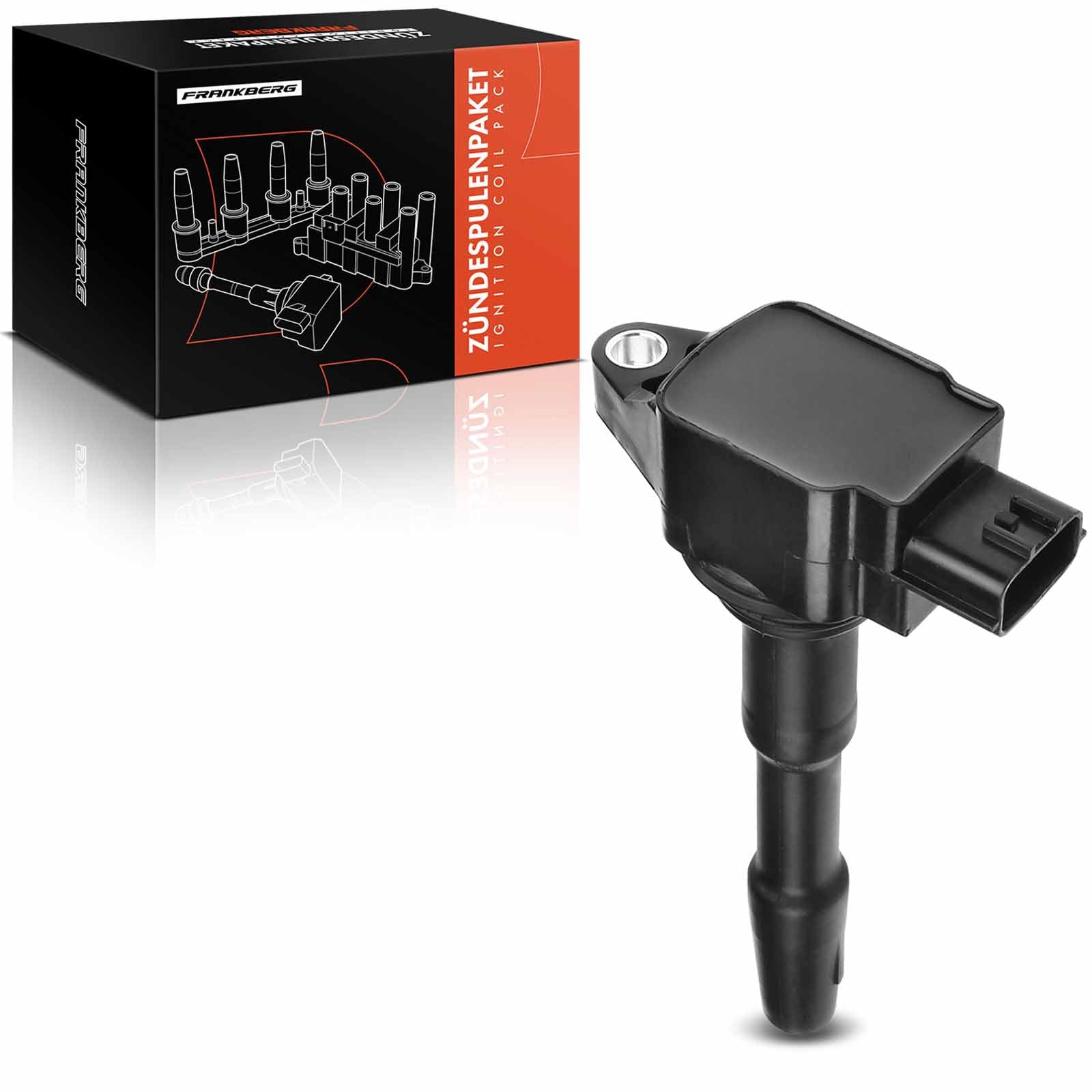 Frankberg Bobine di accensione Benzina Compatibile con S.a.n.d.e.r.o II 0.9L Fotwo Coupé 453 1.0L Fofour Compatto 453 1.0L Logan MCV II 0.9L Fotwo Coupé 453 0.9L Replace# 0986221079