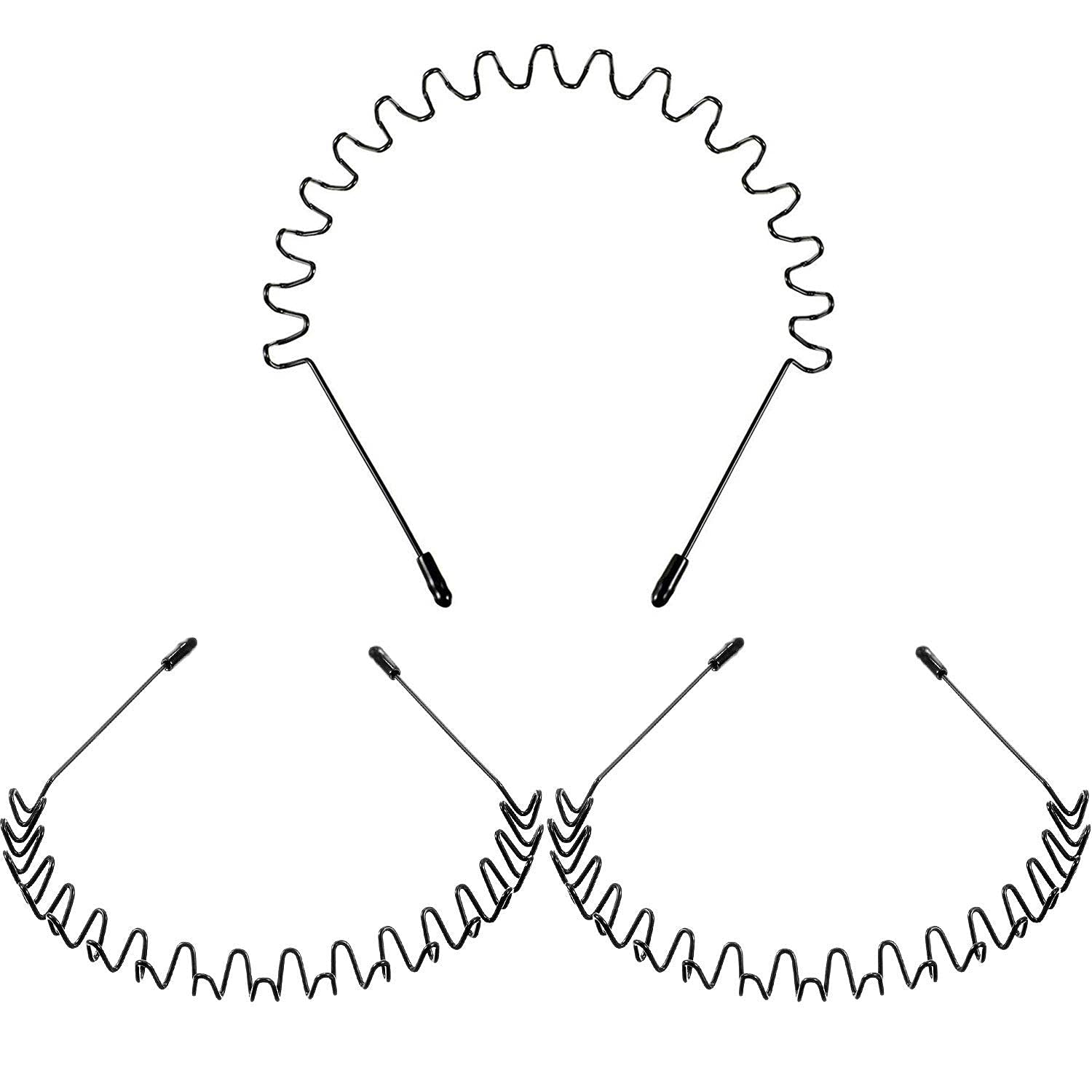 Zig Zag Hair Band Black-image-19