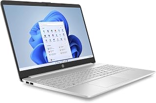 HP Laptop PC 15s - Intel Core i5-1235u Processor - 8GB RAM - 512GB SSD - Intel Iris Xe 520 GPU - 15.6 inch Full HD 16:9 display - Windows 11 Home OS - Natural Silver