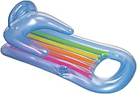 Vista 3 de Intex 58802EP - Balsa inflable King Kool para piscina, color azul o gris, paquete de 2