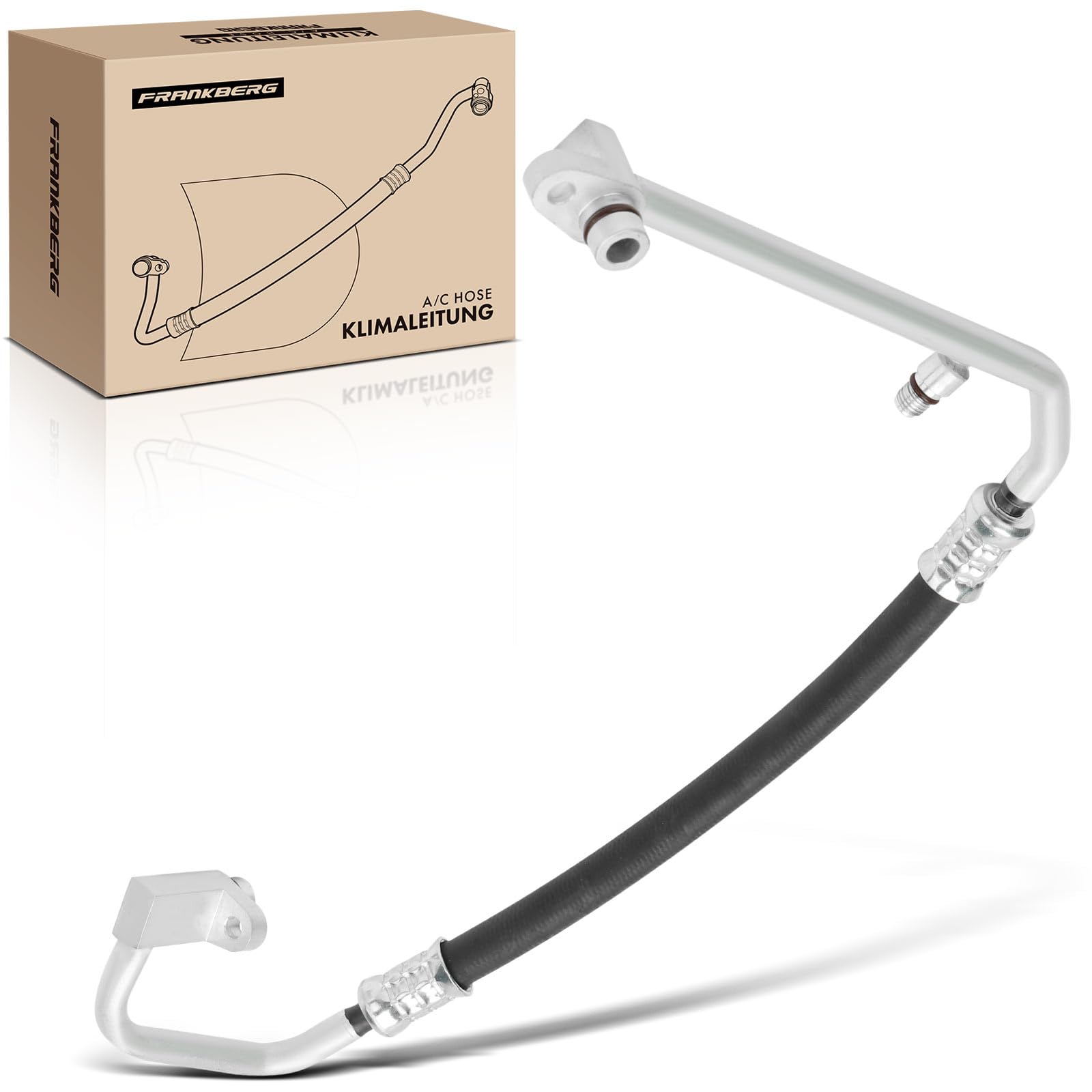 Frankberg Tubo di Carica Refrigerante Compatibile con Trafic II Bus JL 2.0 dCi 115 Vivaro Furgone X83 2.0 CDTi Trafic II Bus JL 2.0 dCi 90 Primastar Bus X83 dCi 120 Vivaro Combi X83 2.0 CDTi KTT160093