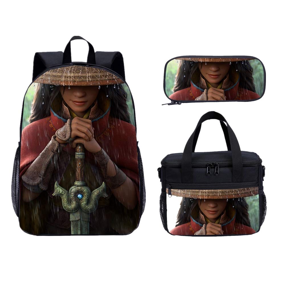 Dragon Animal Backpack Schoolbag 17" 7.5" for Men Boys