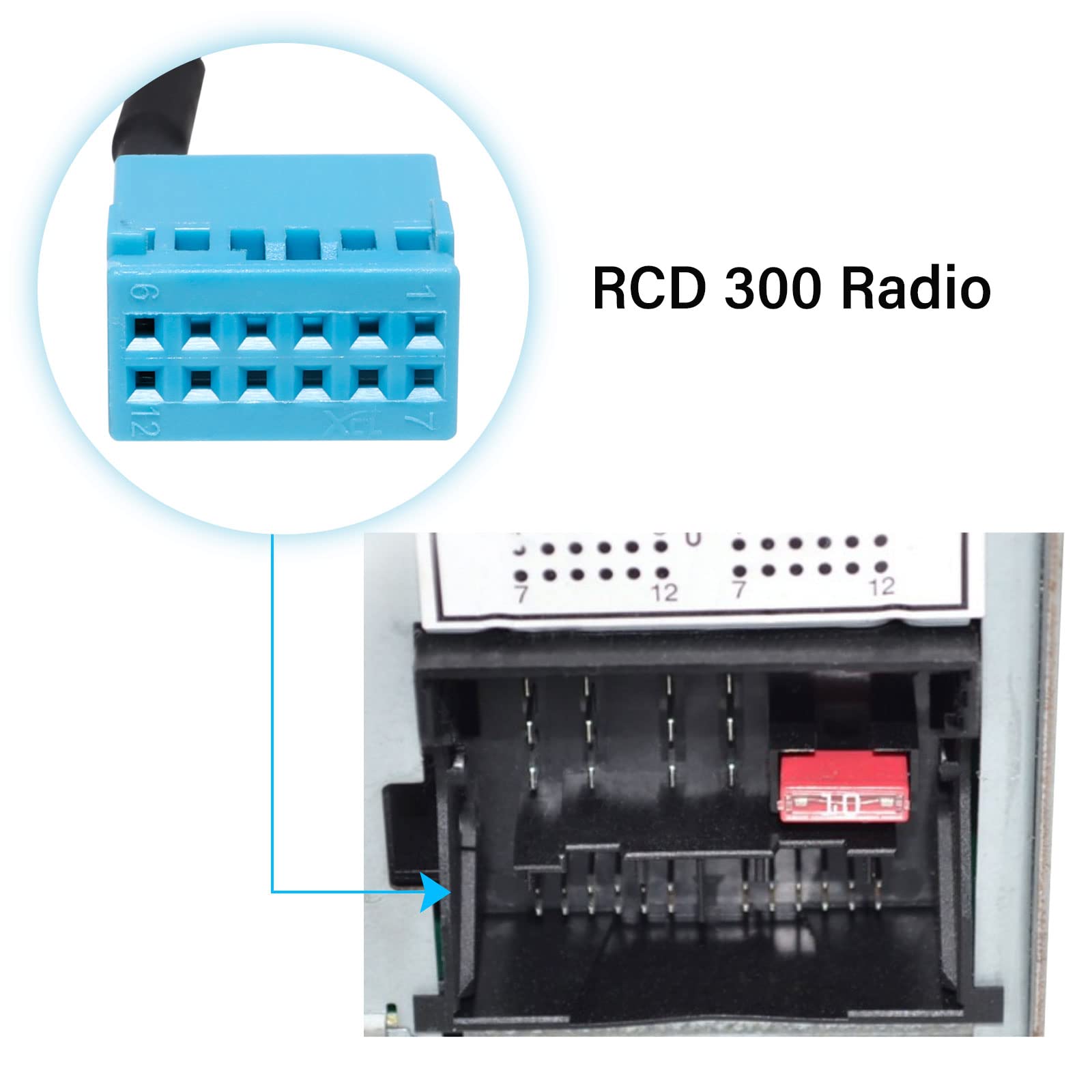 Per VW Touareg 2 7P Originale Kufatec Cablaggio Cavo Attacco Set - Foto 3