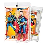 DC Comics Retro 8 Inch Action Figures: New Head Sculpt Superman With Green Kryptonite Chain