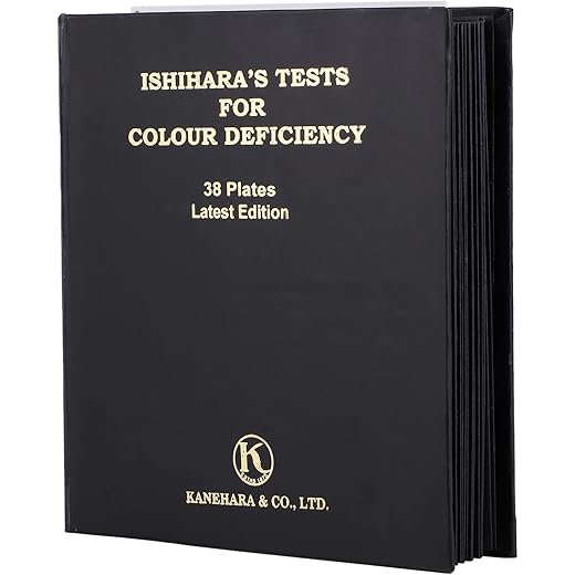 ISHIHARA Test Chart Book for Color Deficiency