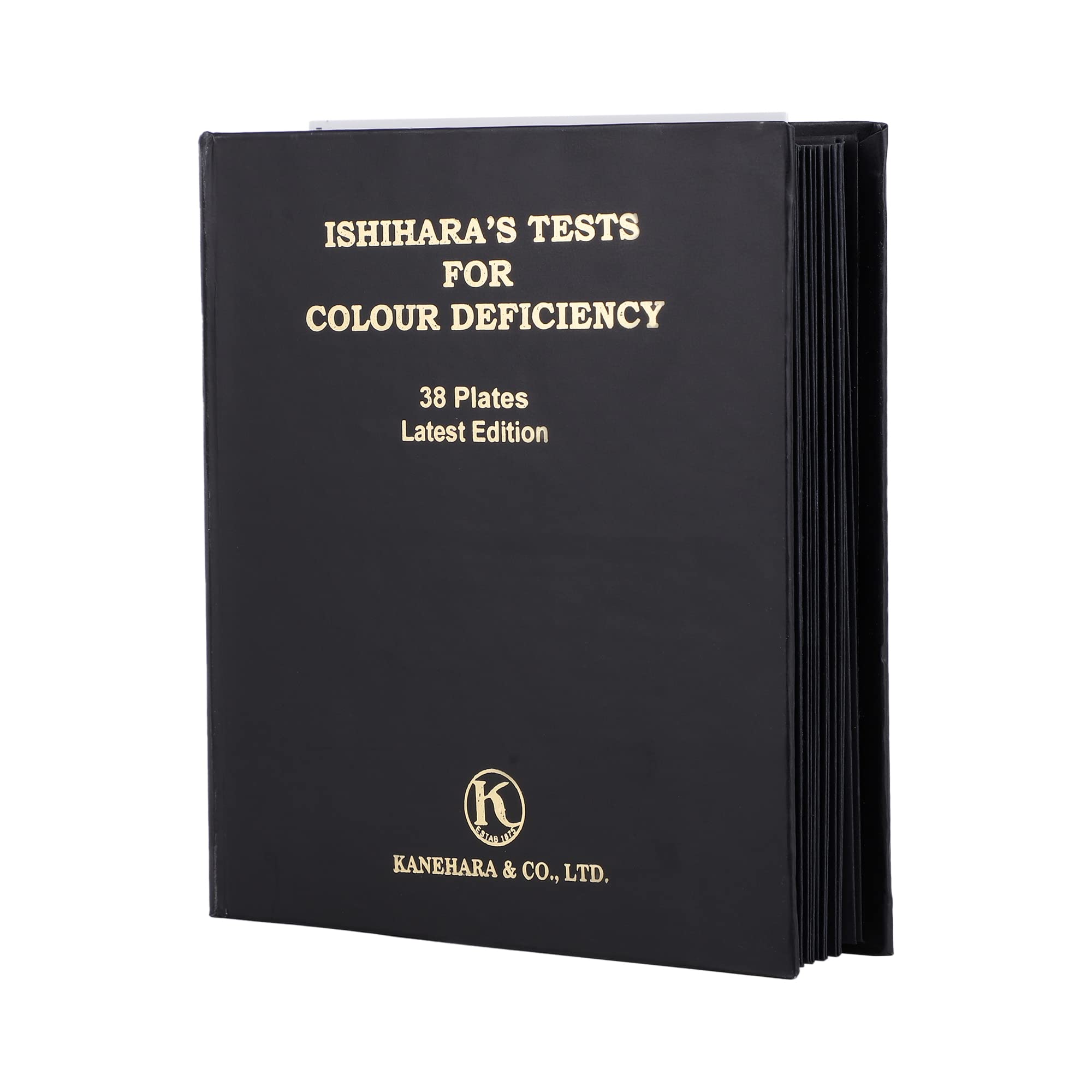 ENEI 365 ; Serve to Excellence ISHIHARA Test Chart Book for Color Deficiency with 38 Plates (B0CTSMVFJ9) Amazon Price History, Amazon Price Tracker