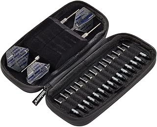 Unicorn Contender Hard, Custodia per Freccette. Unisex-Adulto, Nero, Standard