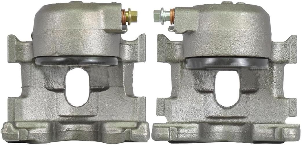 2X Brake Caliper Front LH & RH Disc Brake Caliper Assembly Compatible for Plymouth Duster for Plymouth Scamp for Plymouth Valiant for Plymouth Volare for Dodge Aspen for Dodge Dart 1976