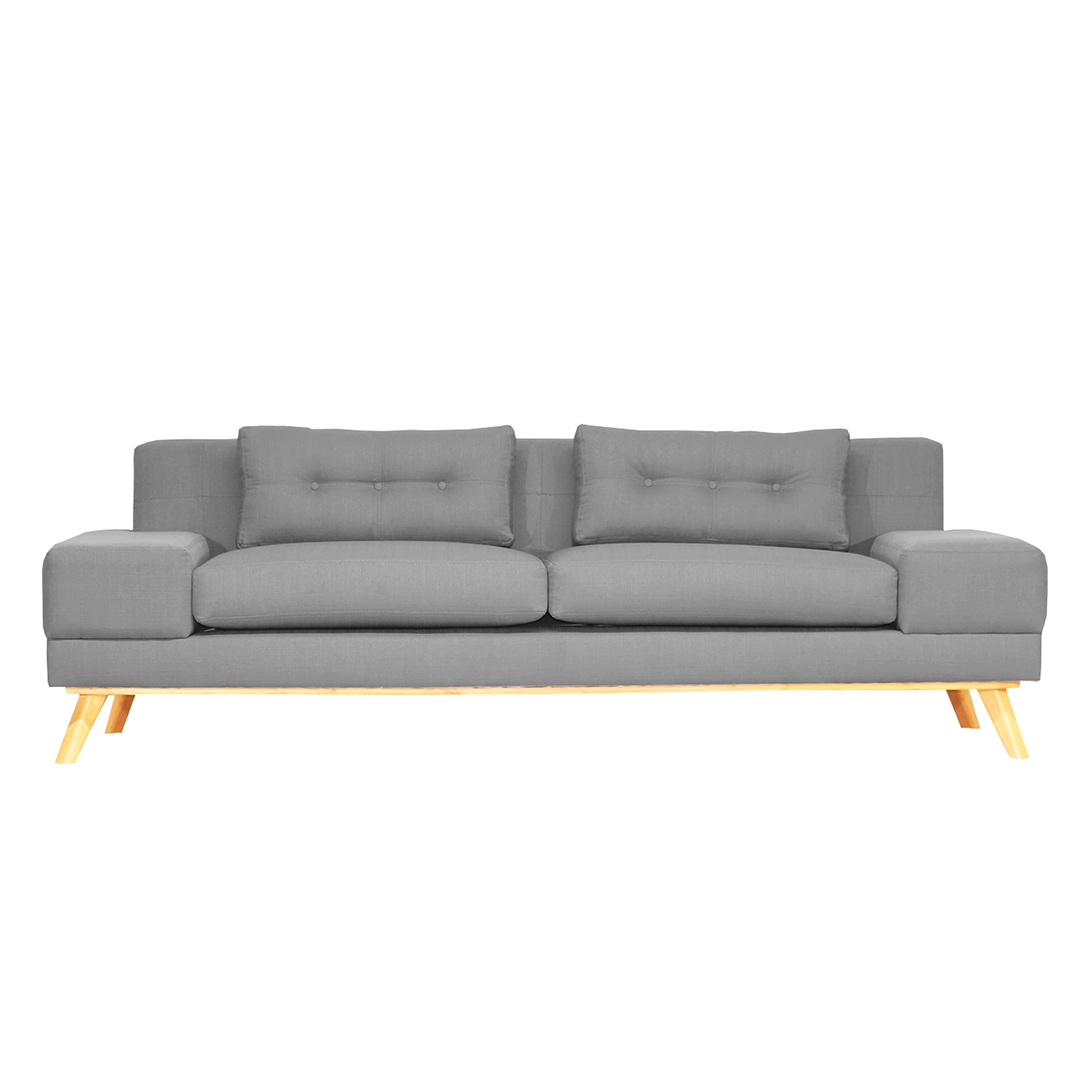 PoshBinDelta Mid-Century Modern Sofa Red