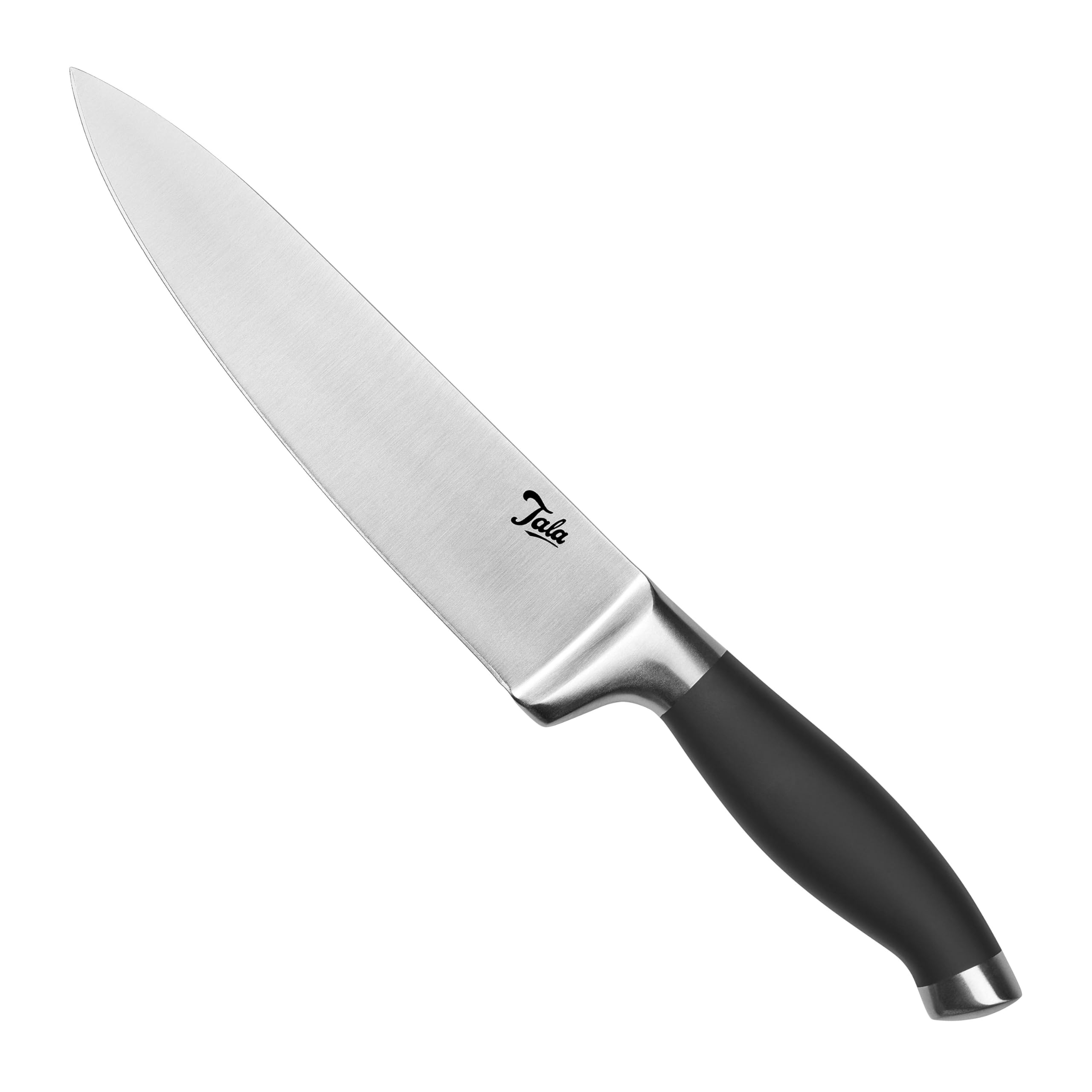 Tala Chef's Knife, Non-Slip Grip Handle with 15cm Manganese Steel Infused Tapered Blade, High Precision Blade for Effortless Chopping and Dicing, Ideal for Vegetables, Fruits and Meat