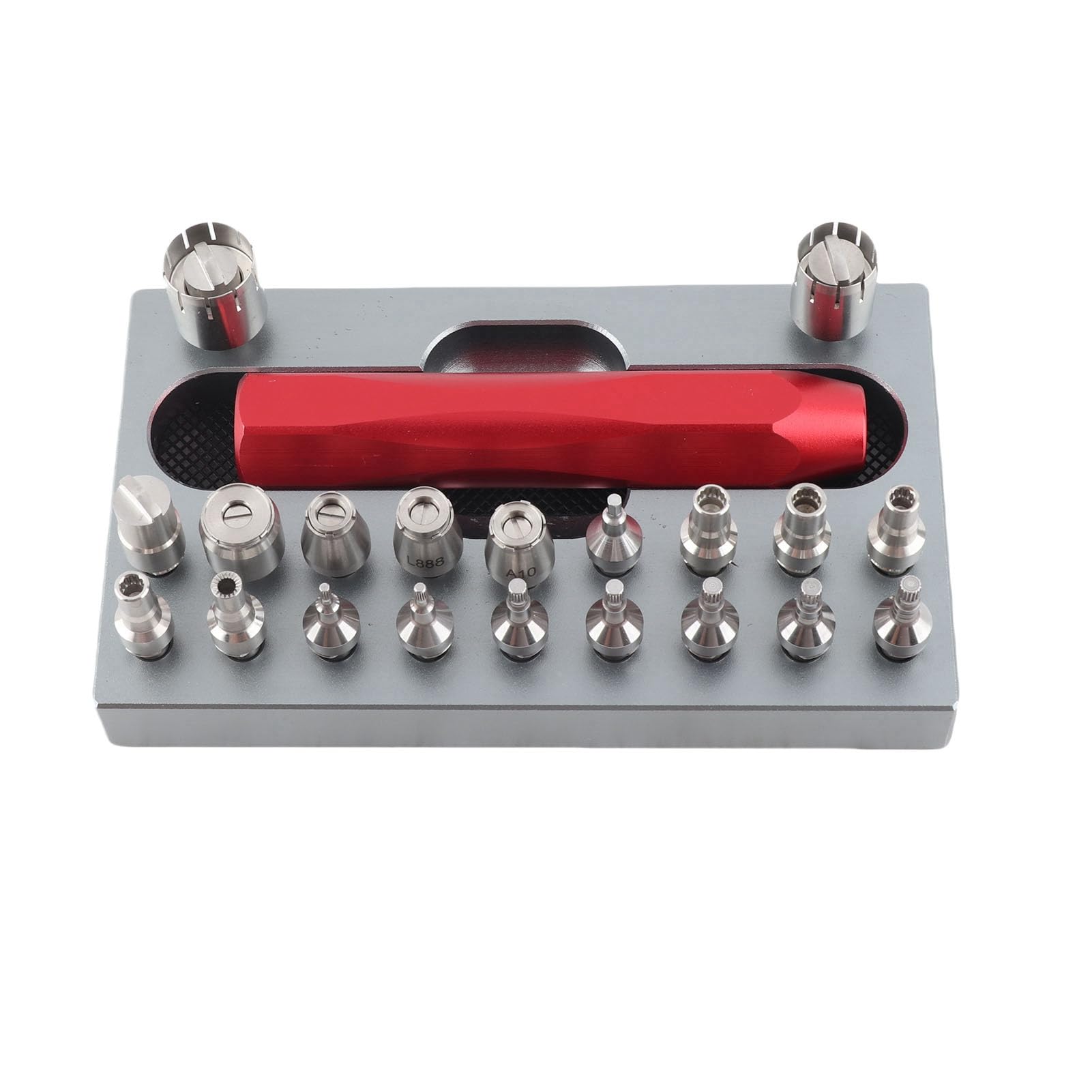 Watch Crown Removing Tool, Edelstahl, mit rutschfestem Griff und Basis, Watch Crown Tube Remover, Einfache , Weitgehend kompatibel, Reparatur für Watch