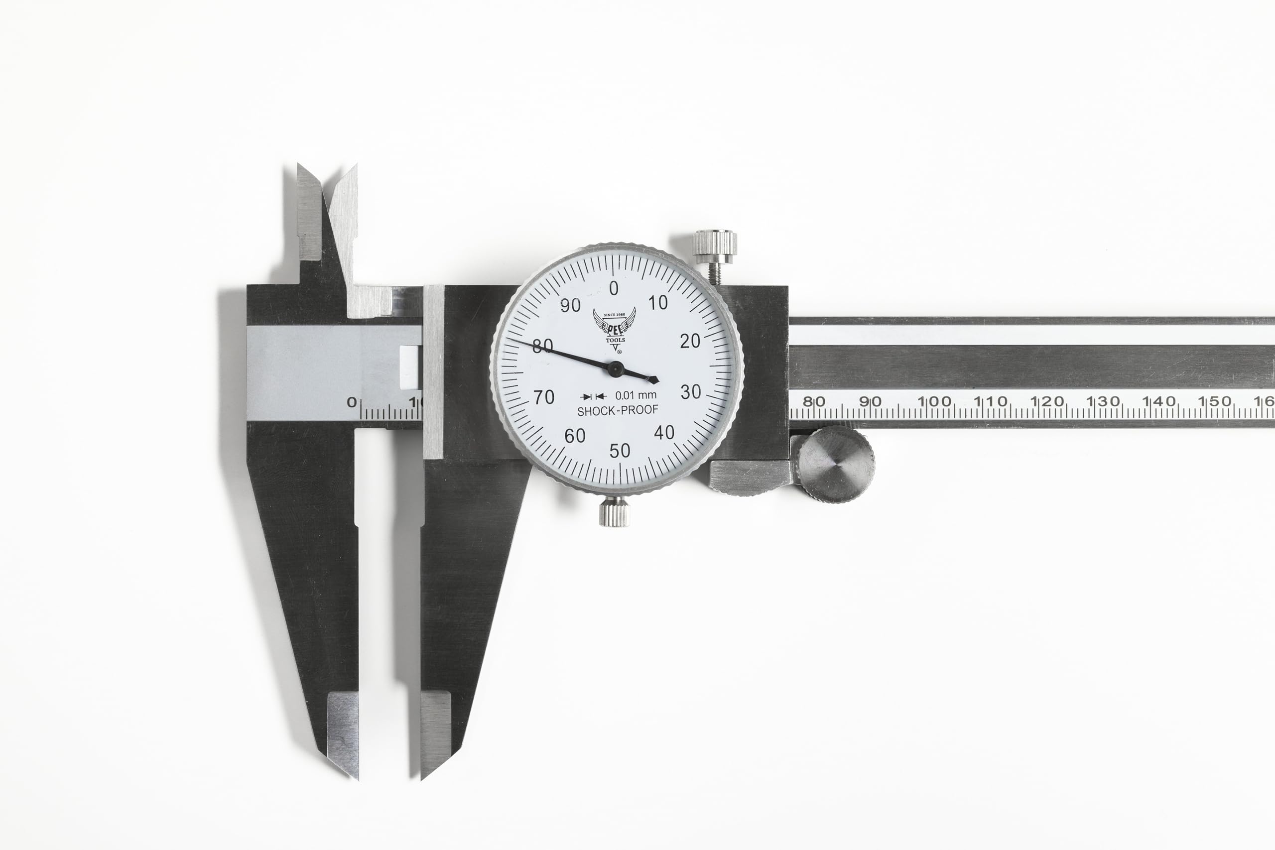 PEC Dial Caliper - 0-6 Inch Stainless Steel -15 PEC Dial Caliper - 0-6 Inch Stainless Steel -15