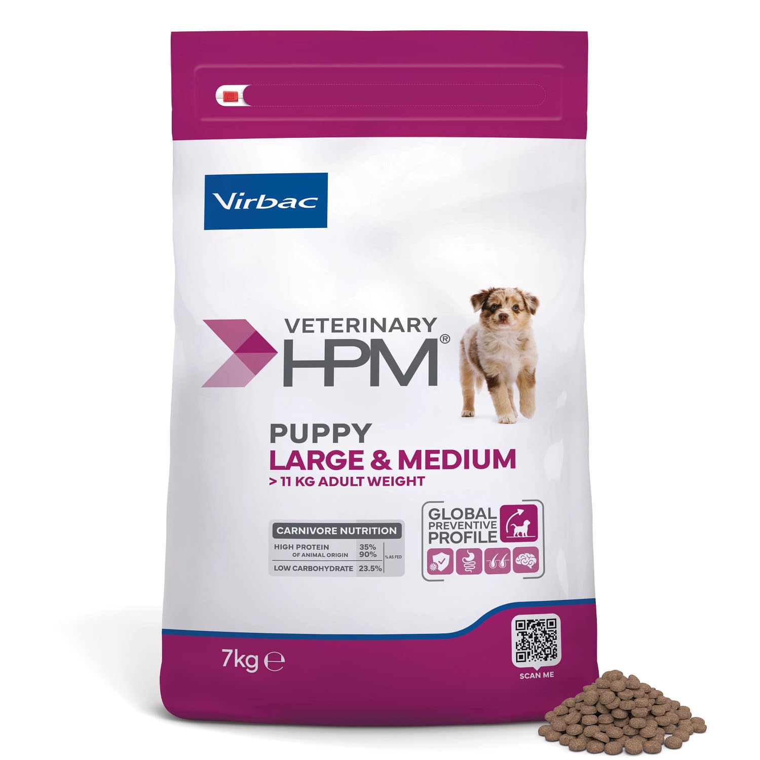 Veterinary HPM Puppy Large & Medium Dog 7kg