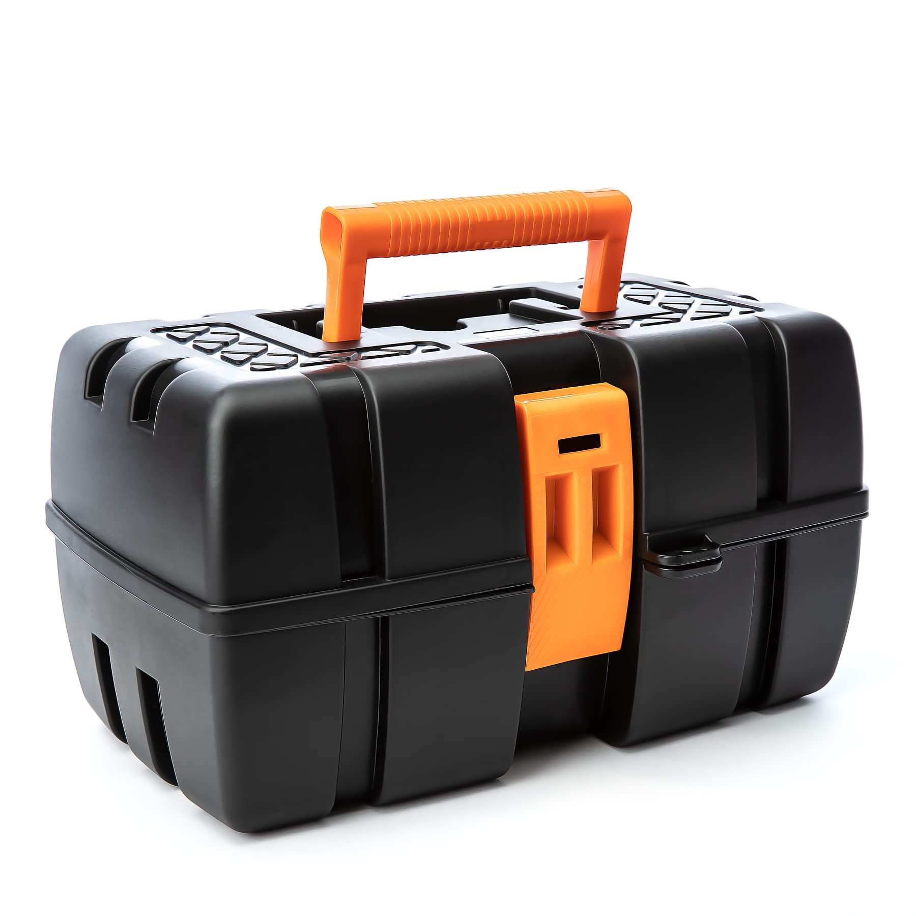 3-lagige Aufbewahrungsbox Mit Griff & Trennwänden – 28,4 Cm Organizer Für Bastelbedarf & Mehr