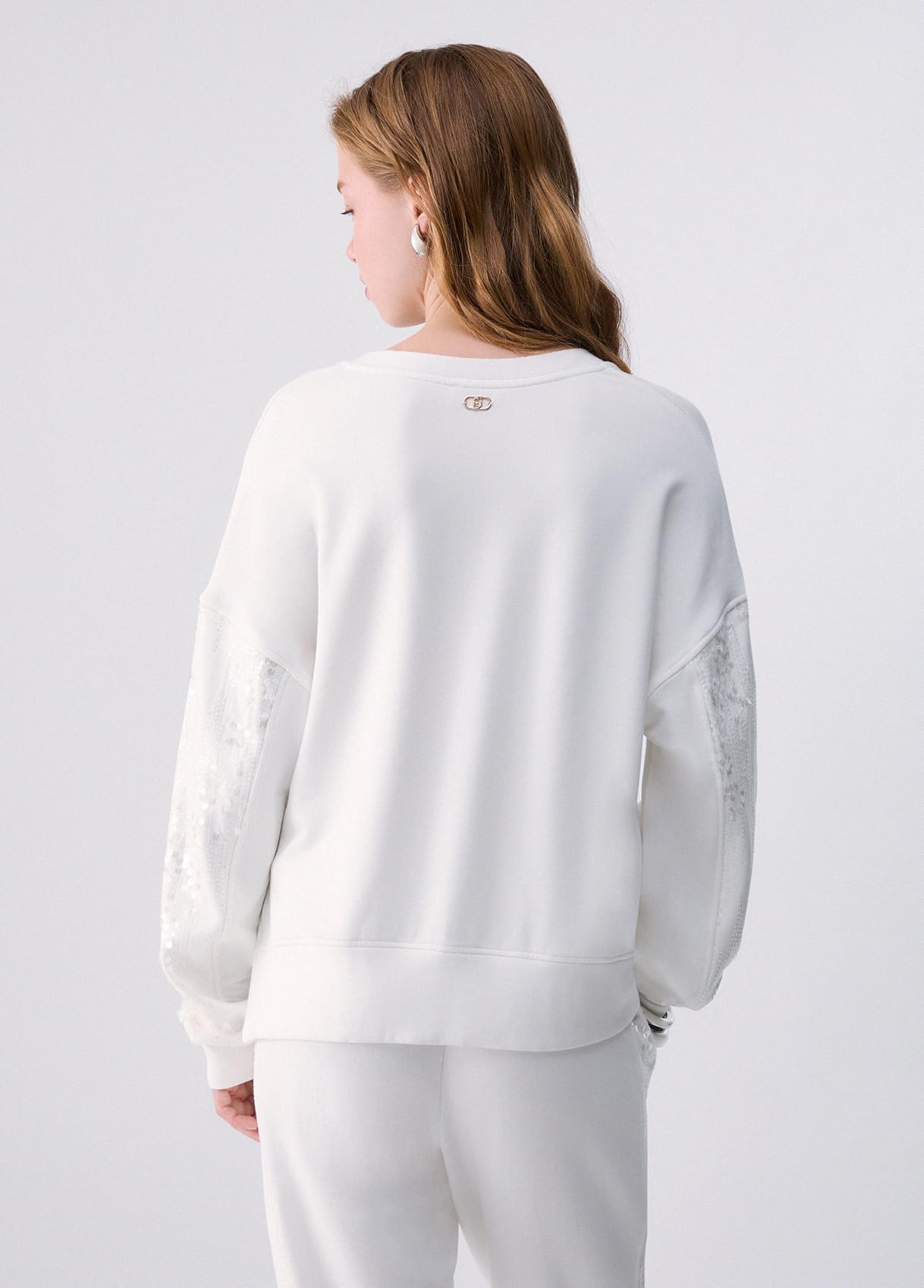Liu Jo Felpa Donna con Paillettes TF6140