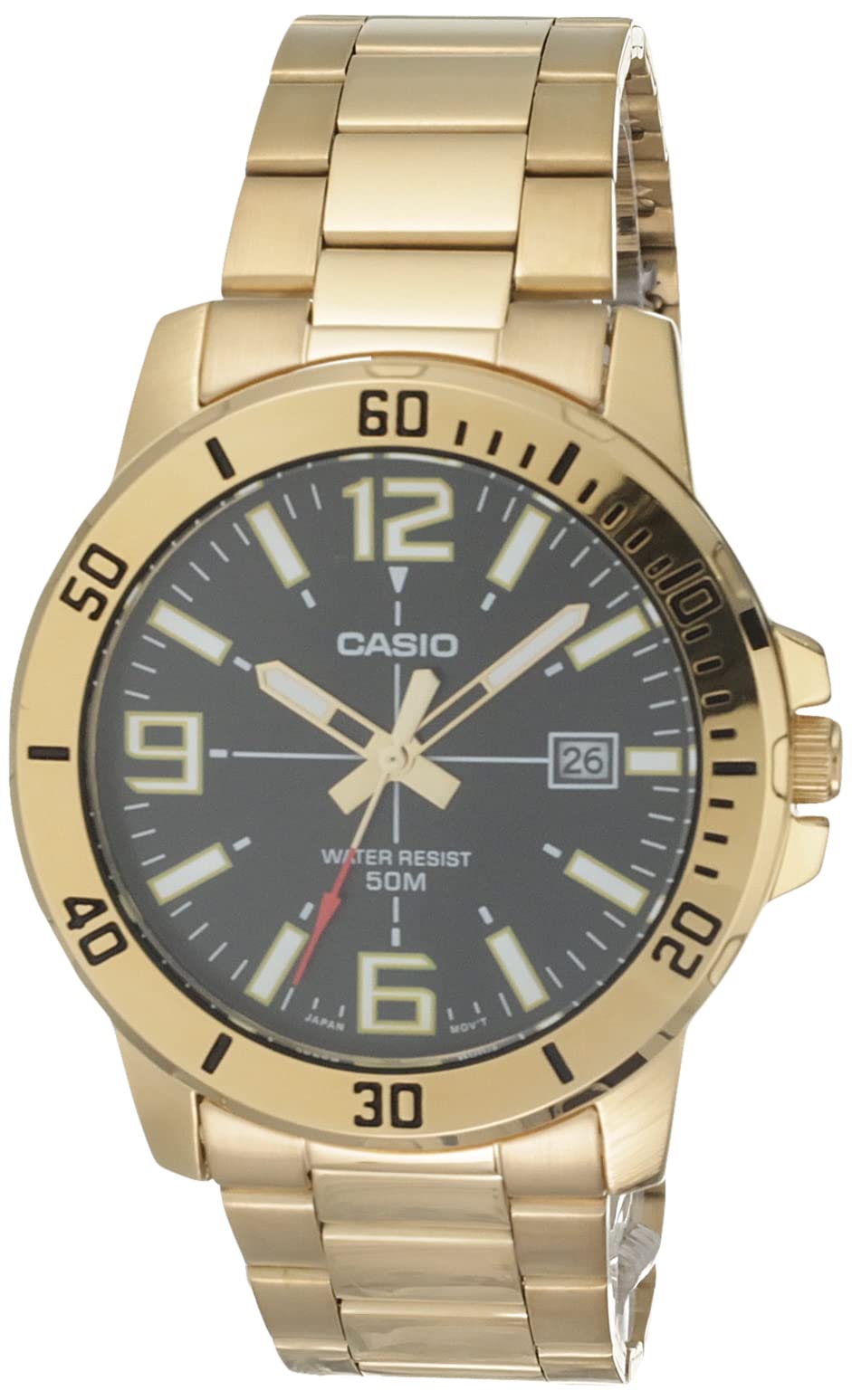 Casio Men's Diver Style Stainless Steel Watch